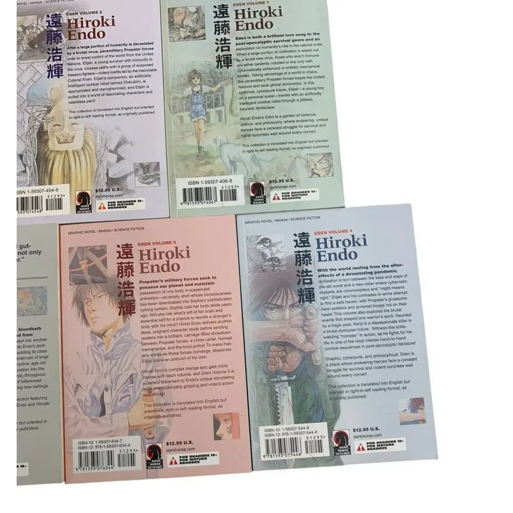 Eden Its an‎ Endless World! Manga English Vol. 1-7 Hiroki Endo